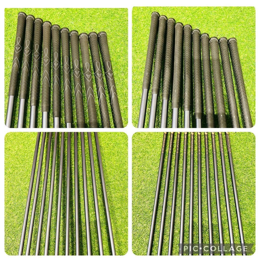 キャロウェイ アイアンセット フルセット ホークアイ 初心者