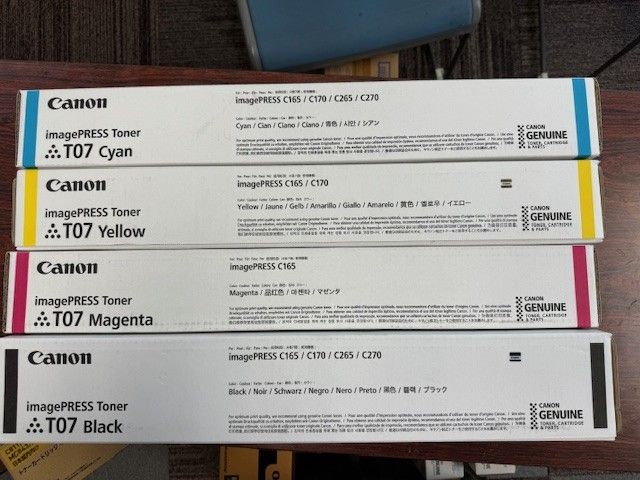 キャノントナー4本セット T07 ブラック シアン マゼンタ イエロー