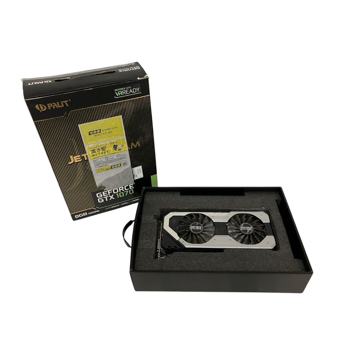 PALIT GeForce GTX1070 8GB JET STREAM 風 グラフィックボード PCパーツ グラボ ジャンク B10562390