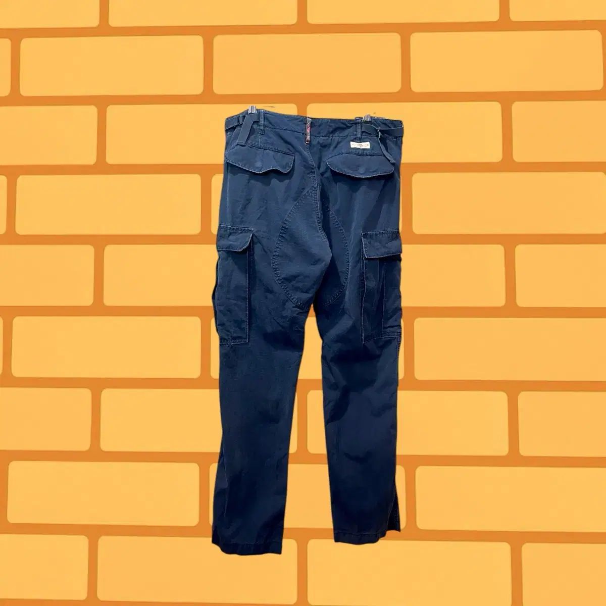 00s ポロ ジーンズ カンパニー ボタン フライ カーゴ パンツ 33