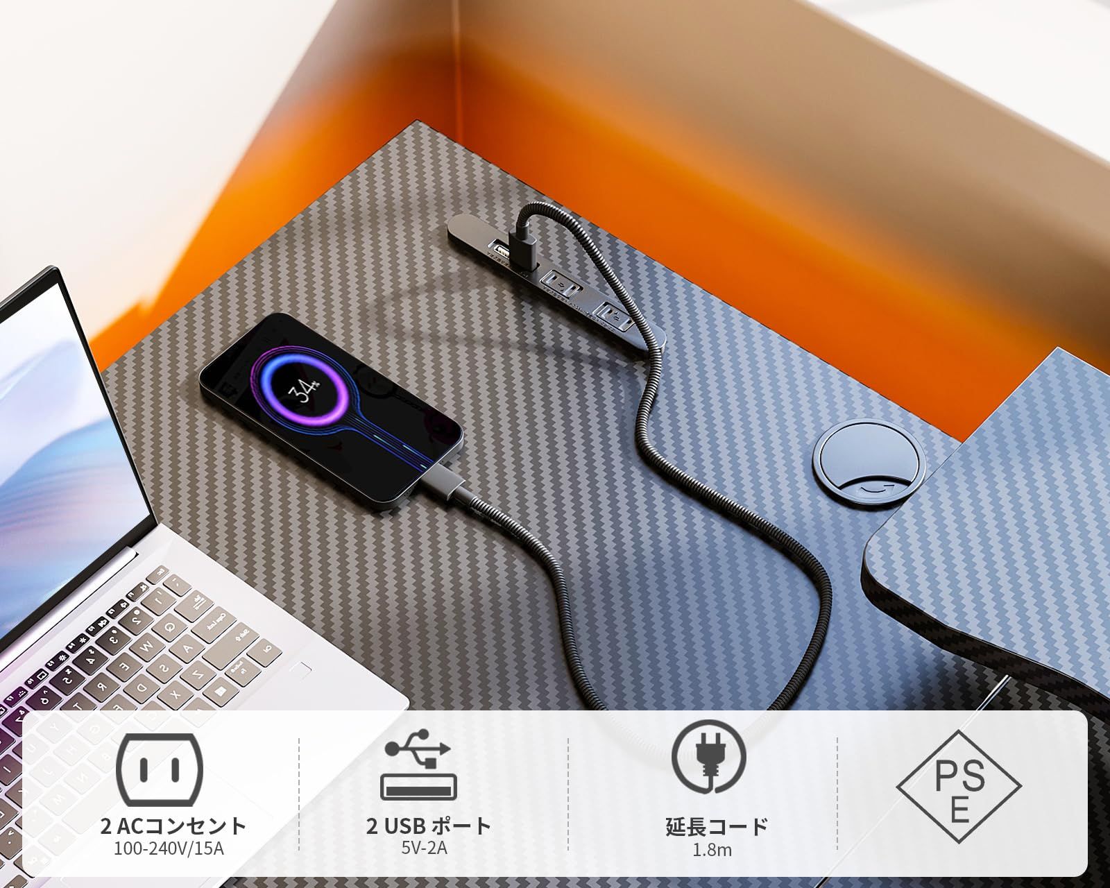 ODK ゲーミングデスク l字 パソコンデスク 幅130 コンセント付き pcデスク デスク 机 ラック付き desk 収納 組立簡単 左棚 Black MARWIL-DEMENAGEMENTS_CH