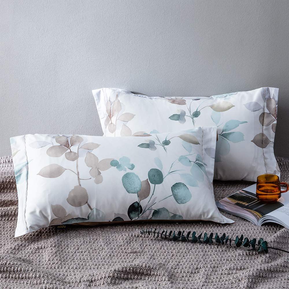 MILDLY 布団カバーセット 4点セット エジプト超長綿 ベッドカバー シングル 掛布団カバー ボックスシーツ 枕カバー 2 肌ざわりが良い 通気 毎日の快眠 シングル Able MARWIL-DEMENAGEMENTS_CH