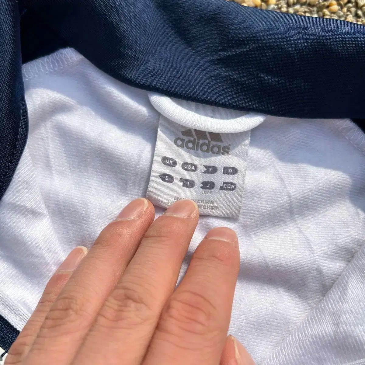 最新版 アディダス スポーティー 白 3本線 ジャージ 満足保障！