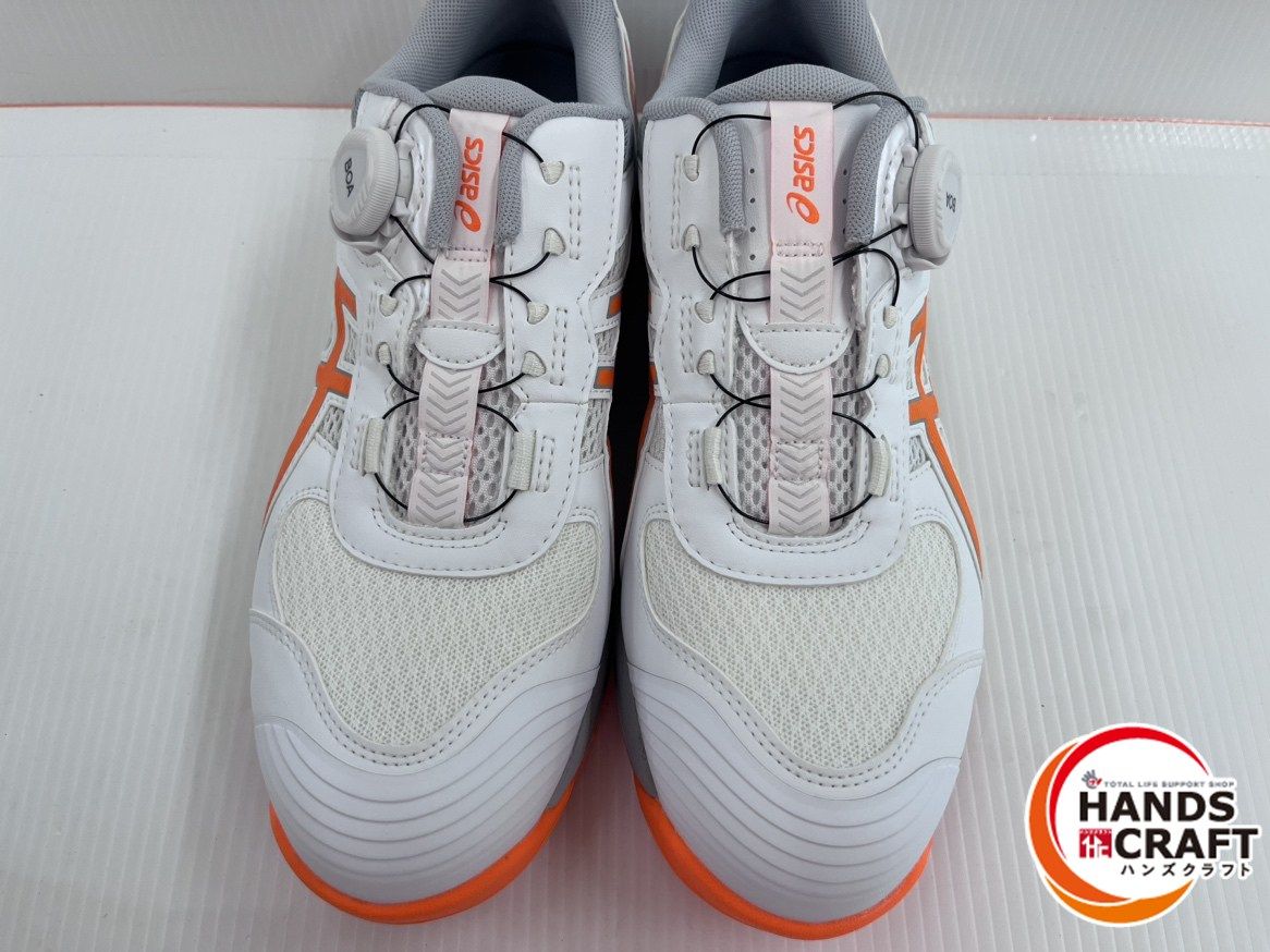 ホワイト×ショッキングオレンジ ウィンジョブ