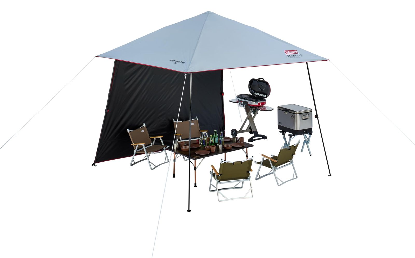 迅速発送】コールマン(Coleman) シェード フルフラップフォーインスタントバイザーシェード DARKROOM 日除け 屋外