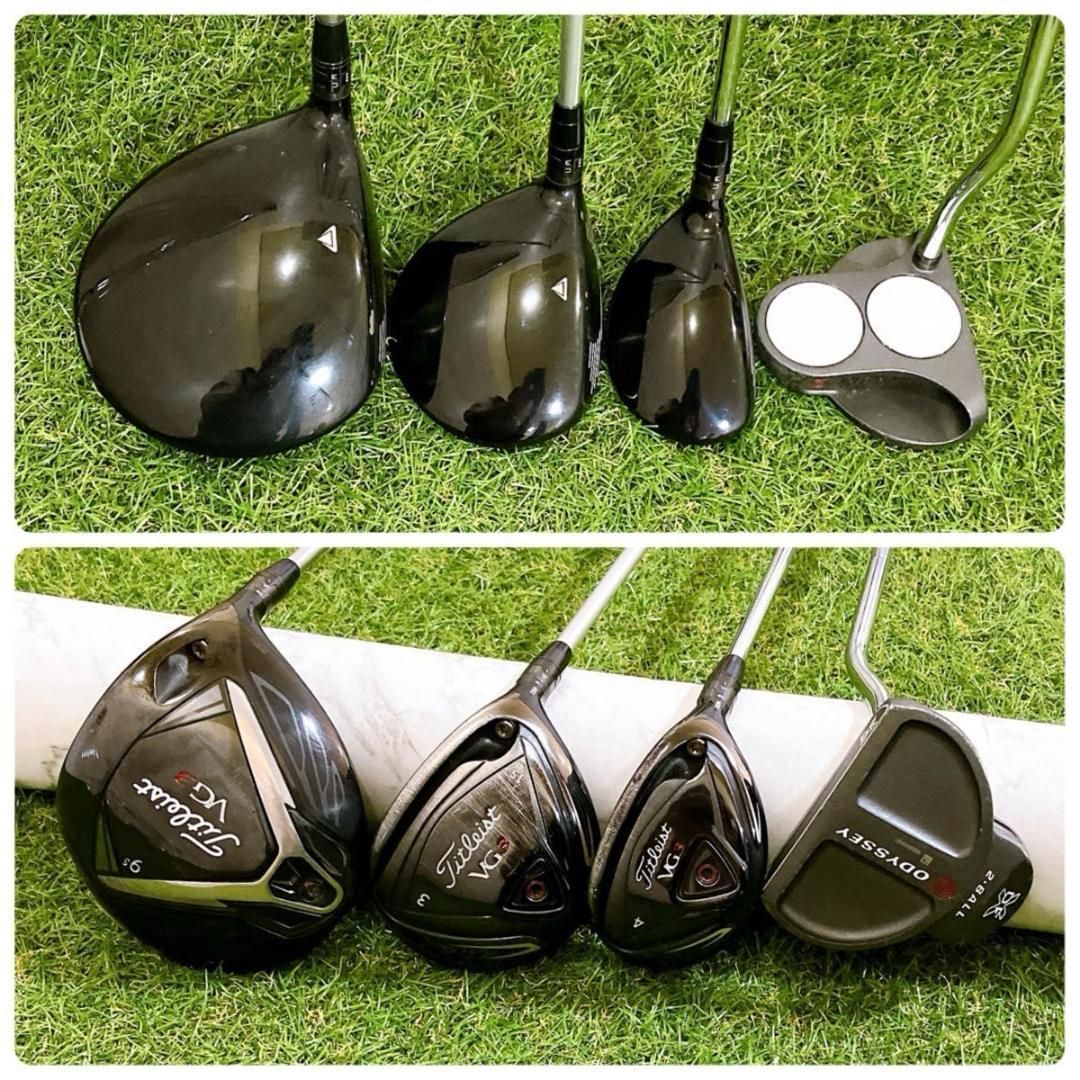 【一流ブランド】タイトリスト VG3 メンズクラブセット 12本 初心者 男性 タイトリスト VG3 メンズゴルフセット 豪華12本 初心者 コースデビュー