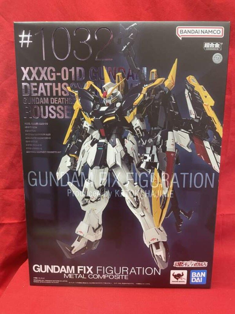 大注目！ BANDAI SPIRITS GUNDAM FIX FIGURATION METAL COMPOSITE 新機動戦記ガンダムW Endless Waltz ガンダムデスサイズ EW版 ルーセット装備 1032