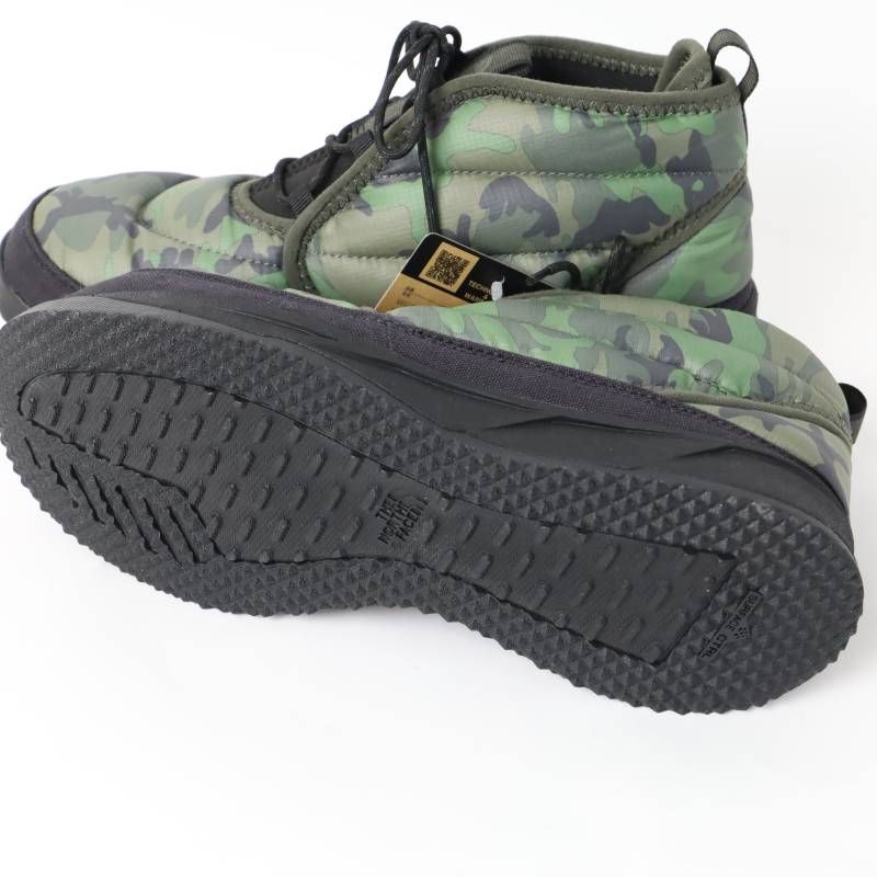 THE NORTH FACE ザ ノースフェイス ヌプシ チャッカ Nuptse Chukka ウィンターシューズ スノーブーツ 迷彩柄 NF02273 タイムブラッシュウッドカモ US9 27.0cm 774 OLIVEOS_COM_TR