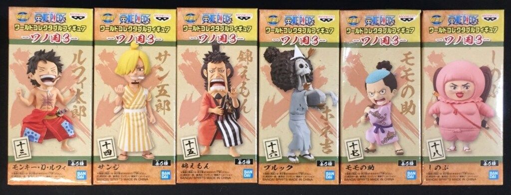 BANDAI SPIRITS WCF ワンピース ワノ国3 全6種セット