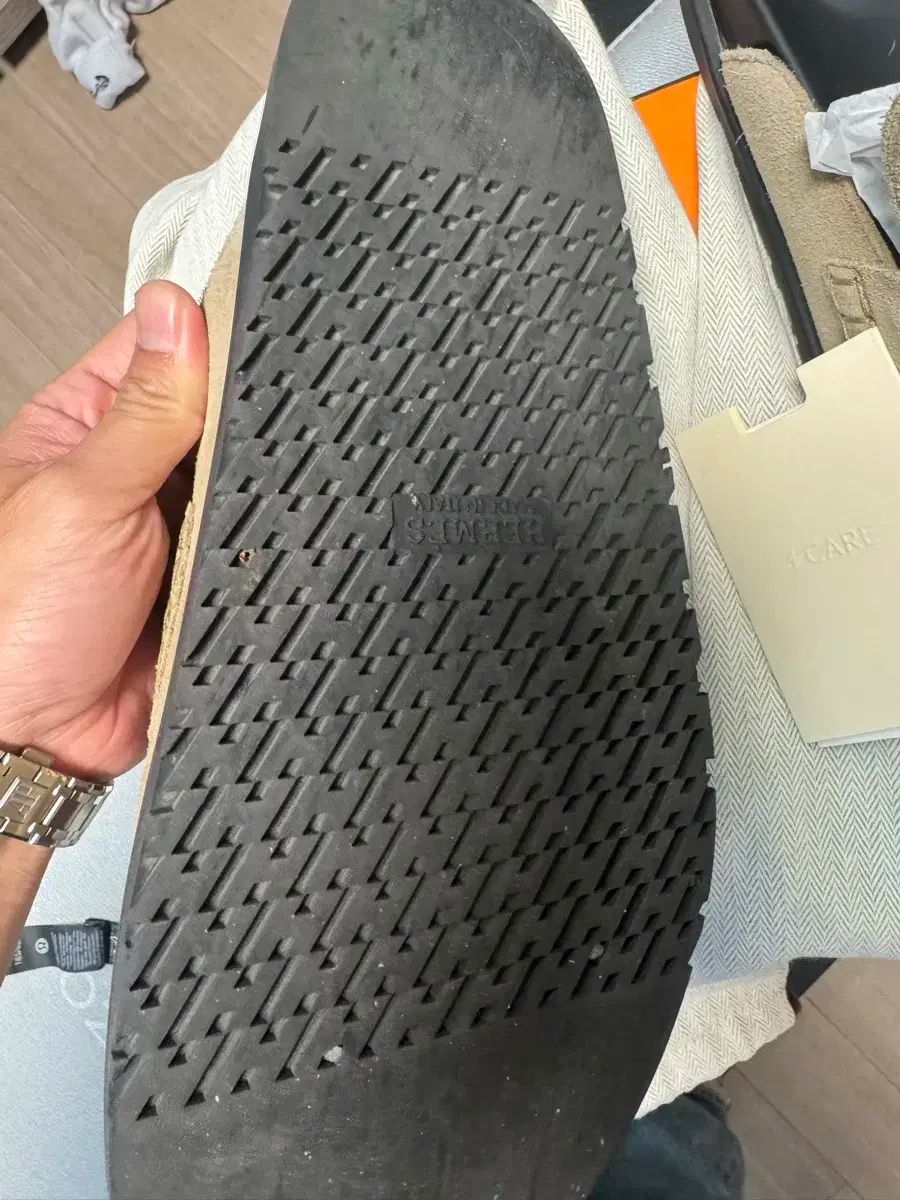  Hermes エルメス ゴー ミュール 42 スウェード カーフスキン サンダル サンダル