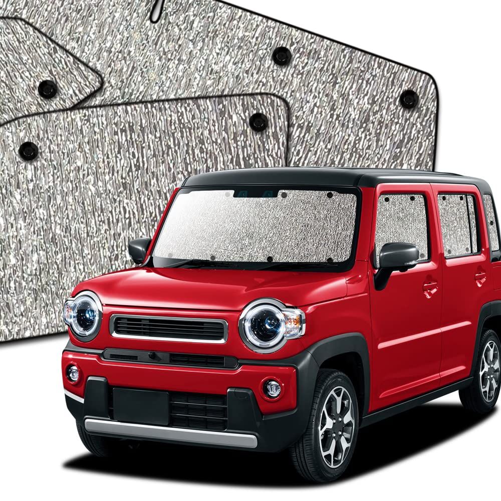 迅速発送 趣味職人 サンシェード シームレスサンシェード ハスラー MR52S MR92S Jスタイル J STYLE HUSTLER 車用 カーテン 車中泊 カーフィルム フルセット 日本製 対応 03s-g022-sa