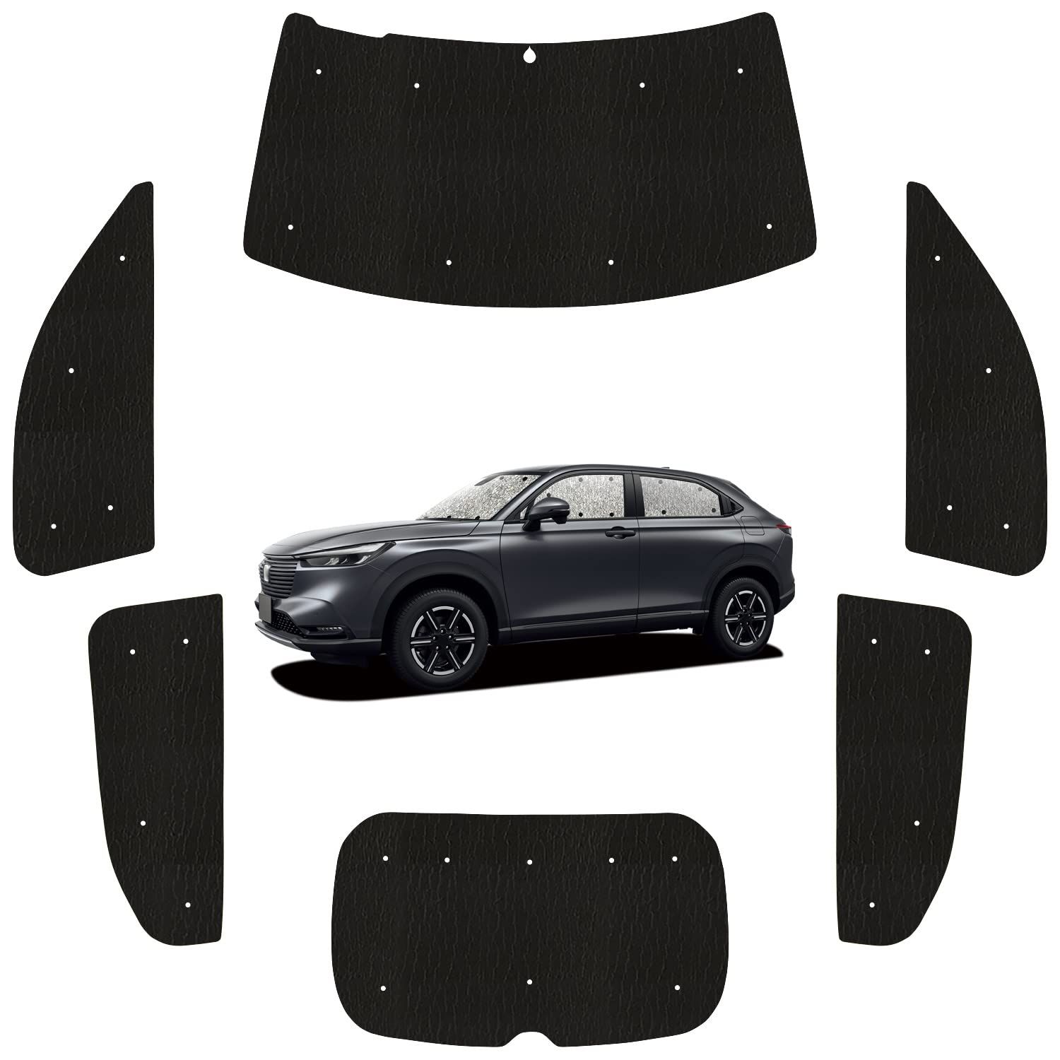 迅速発送 趣味職人 サンシェード シームレス ライト ヴェゼル RV3|4|5|6型 e HEV 対応 05s-c032-sa