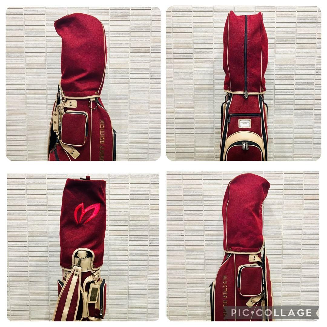 マスターバニーエディション キャディバッグ＋ヘッドカバーセット☆極美品 マスターバニーキャディバッグパーリーゲイツヘッドカバーエディション