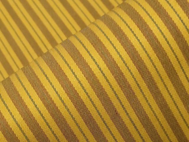 平和屋着物○両面 全通柄袋帯 紬地 花織 横段飛鳥文 正絹 逸品