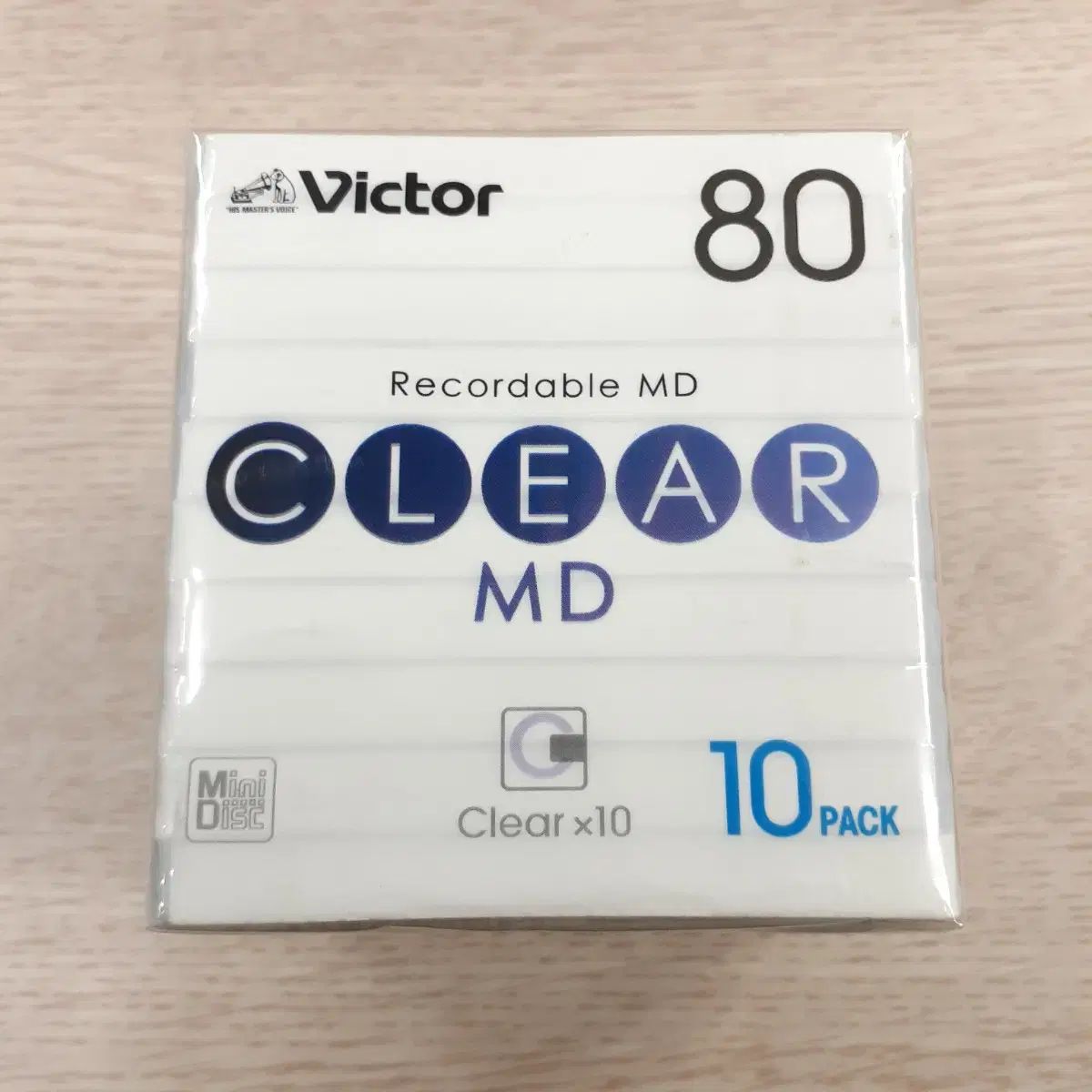 勝者 空虚さ MD 80 分 10 腸 1 パック ミニディスク
