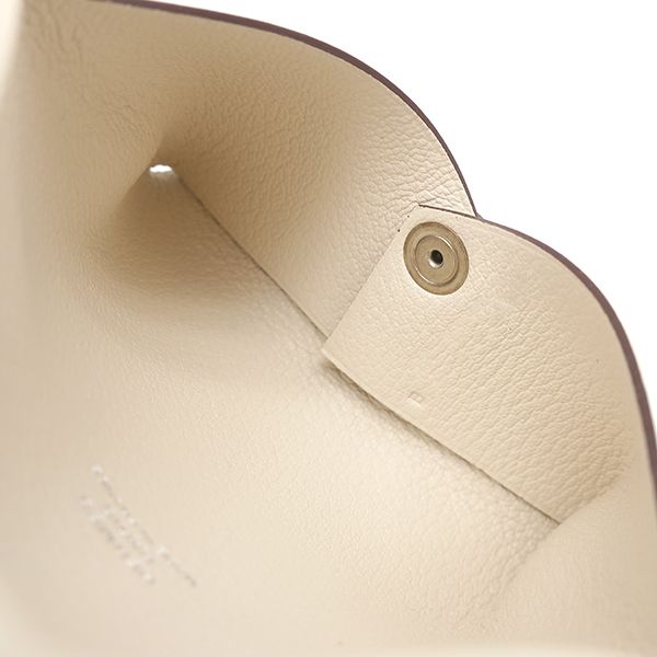 【新品未使用】HERMES エルメス カードケース カルヴィ ナタ エルメス HERMES カルヴィ U刻 ナタ SV金具 スイフト