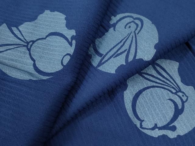 平和屋着物●訪問着 兎 正絹 ♥ CAAZ3090yc