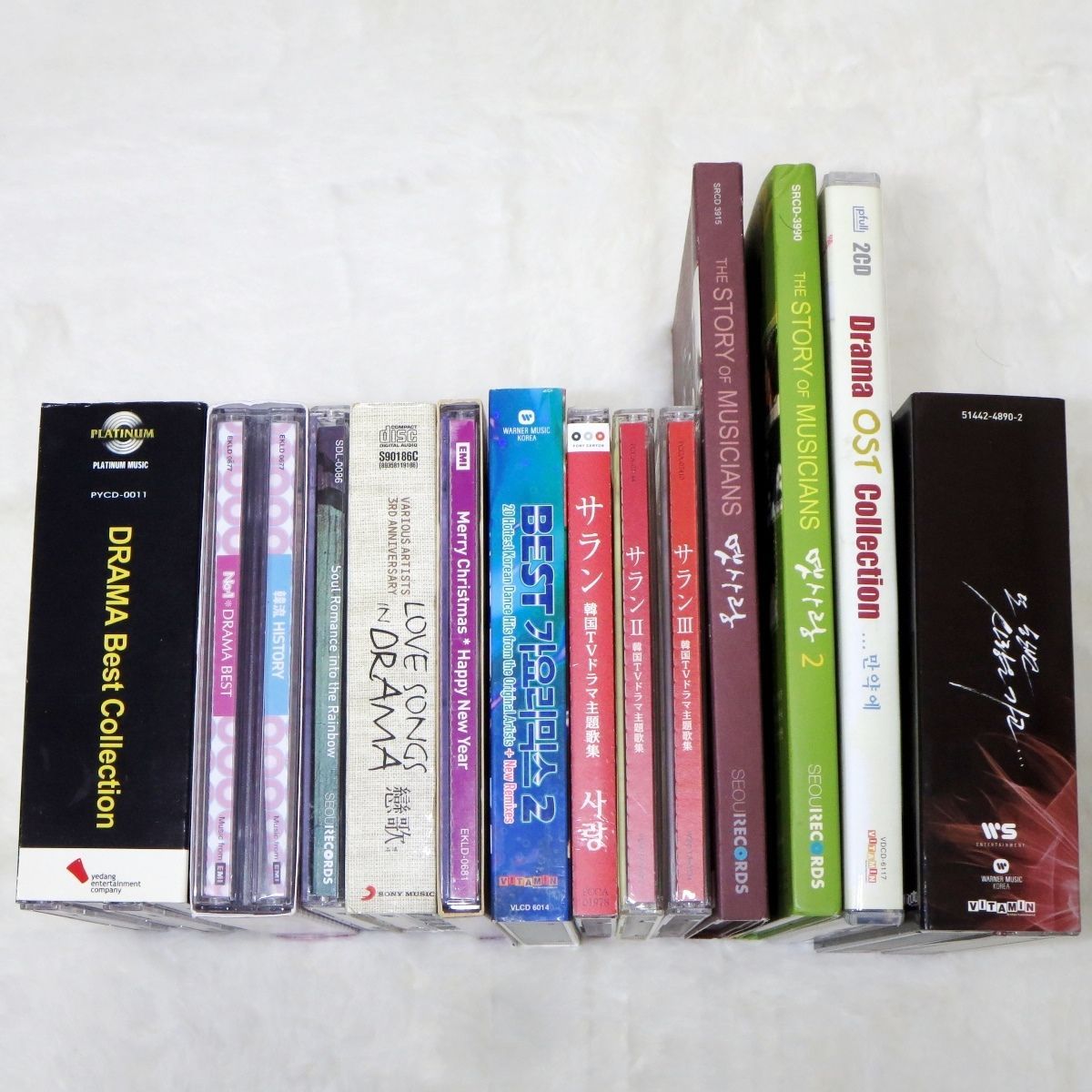 ☆韓国音楽 韓国映画 韓国ドラマ CD13点セット オムニバス