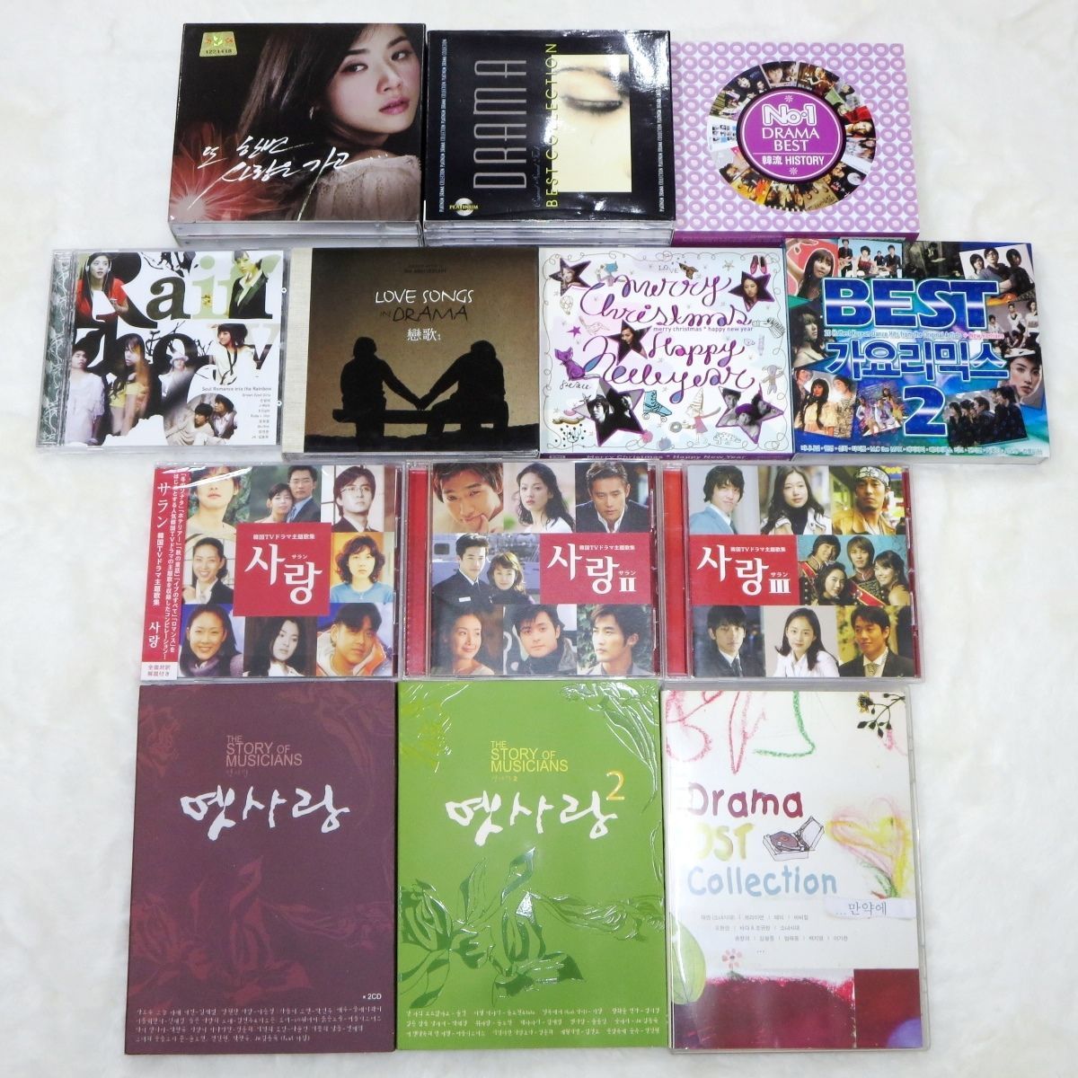 ☆韓国音楽 韓国映画 韓国ドラマ CD13点セット オムニバス