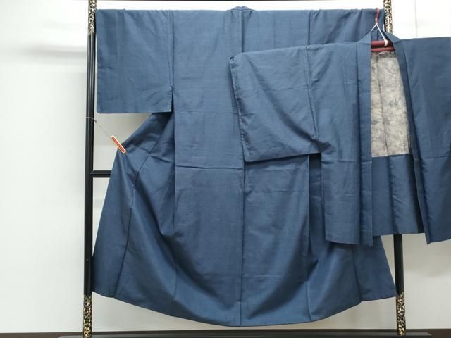 平和屋着物●男性 本場染大島紬 アンサンブル 吉祥文 正絹 CAAY9574th