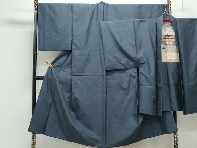 平和屋着物●男性 本場大島紬 アンサンブル 吉祥文 正絹 CAAY9575th