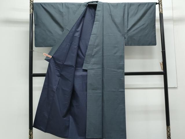 平和屋着物○男性 本場大島紬 アンサンブル 100亀甲 総詰め 正絹 逸品  