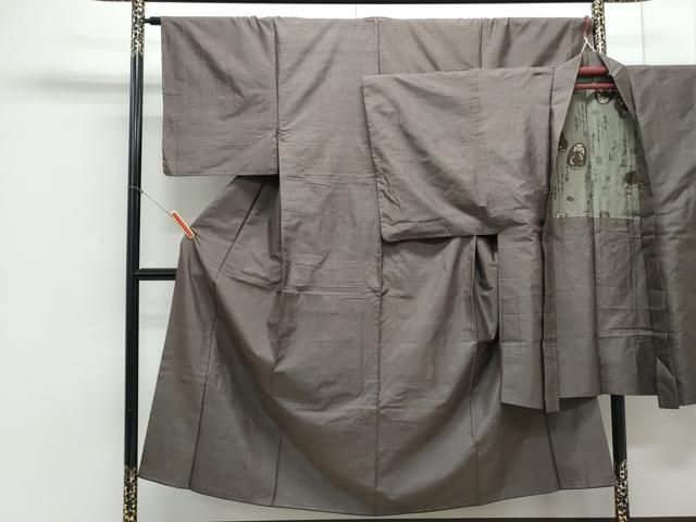 平和屋着物●男性 本場大島紬 アンサンブル 80亀甲 総詰め 正絹 CAAY9580th