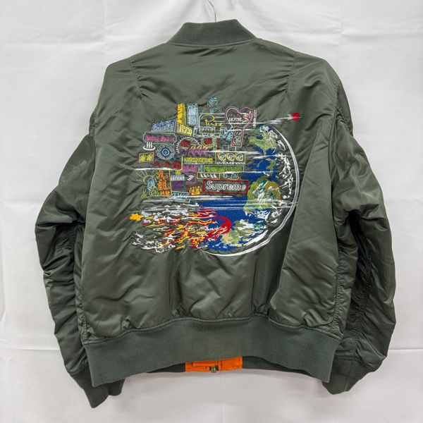 Supreme/シュプリーム【20AW】Globe MA-1 Reversible Jacket