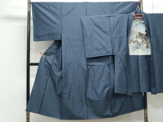 平和屋着物●男性 本場大島紬 アンサンブル 80亀甲 総詰め 正絹 ♥ CAAY9583th