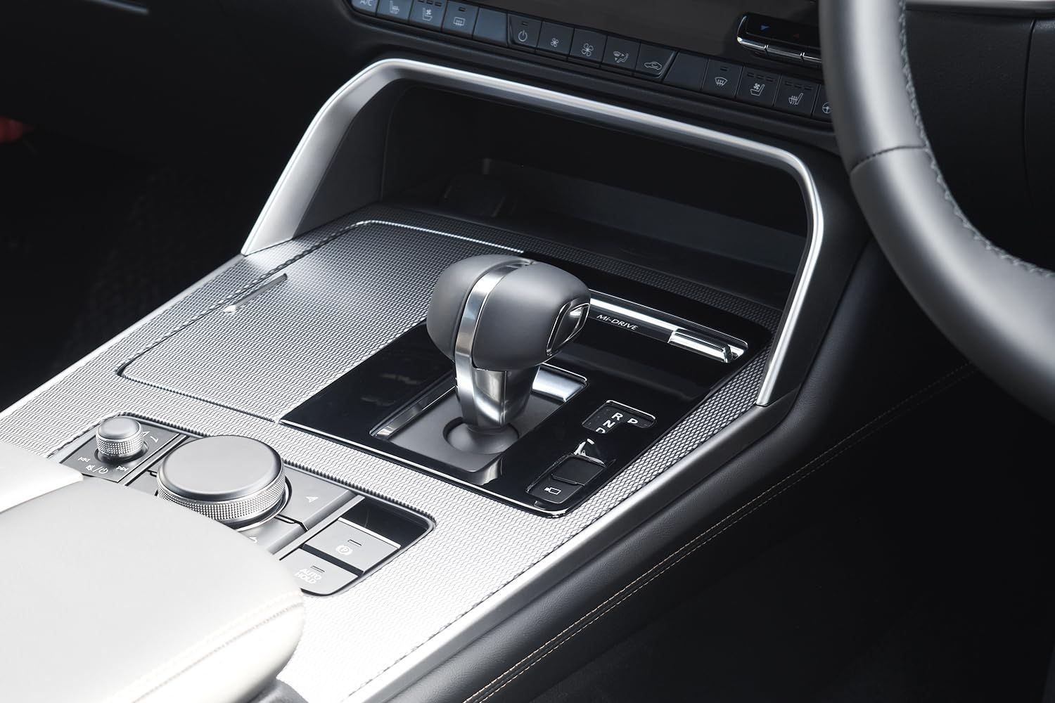 数量 SecondStage マツダ CX-60 2025年9月～ シフトパネル 標準 ピアノブラック Z081BLK FFCRYSTALESIA_COM