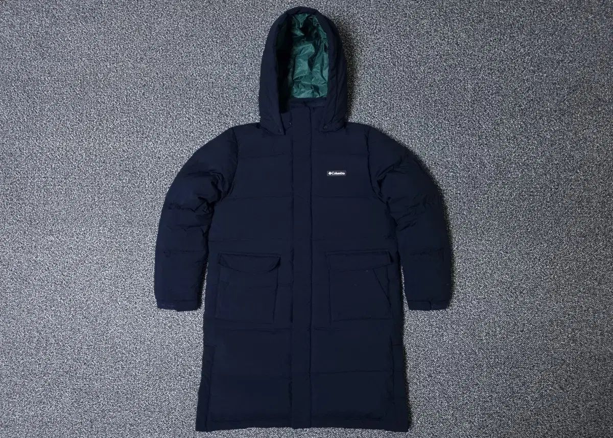 160 コロンビア キッズ オムニヒート グースダウン ロング丈ダウンジャケット