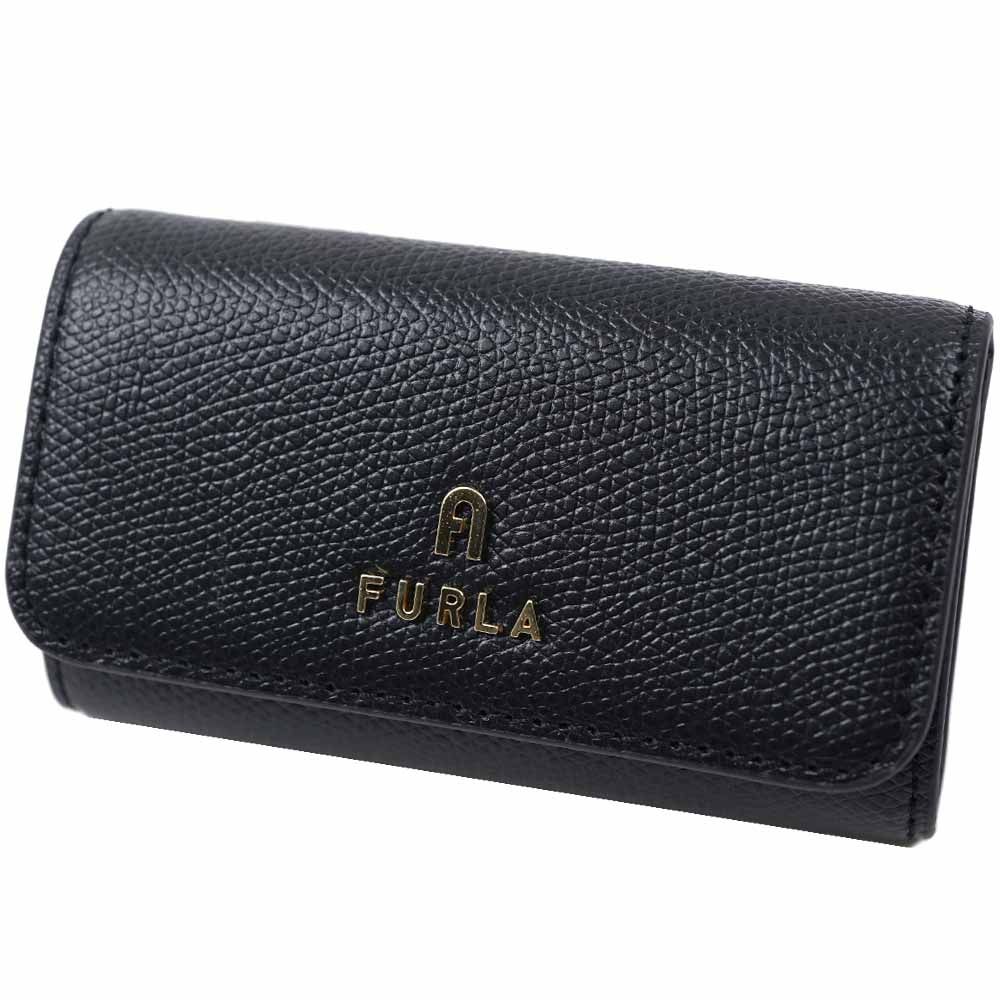 フルラ キーケース レディース カメリア レザー ネロ ブラック 黒 FURLA CAMELIA KEYCASE ARES NERO WR00436-ARE000-O6000