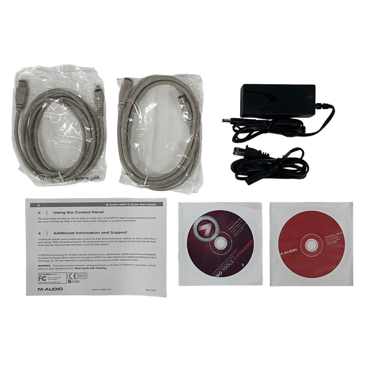 M-Audio NRV10 アナログミキサー FireWire オーディオインターフェース DTM DAW エムオーディオ 良好 F10558444