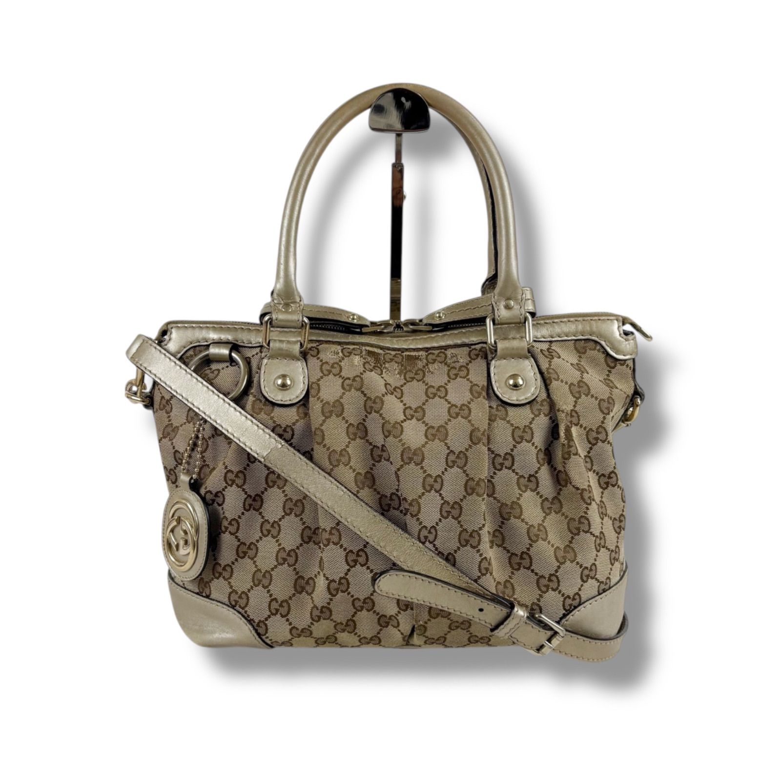 グッチ GUCCI スーキー 2WAY ショルダーバッグ ハンドバッグ GG 