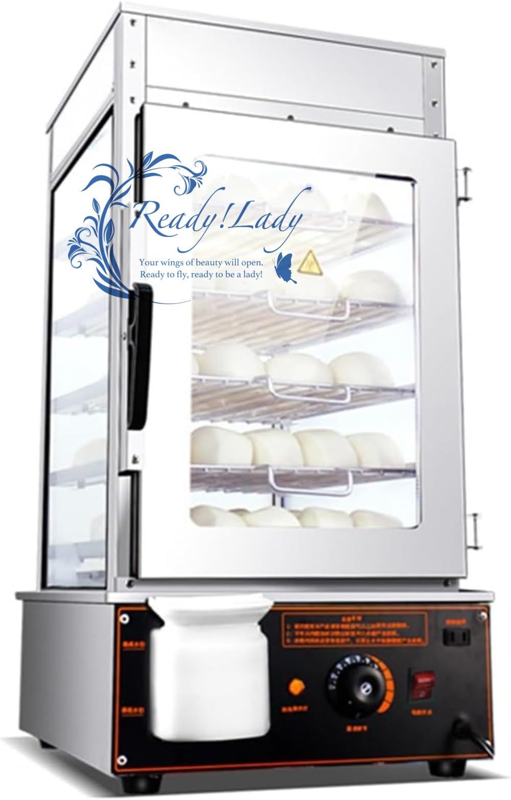 新登場5|6段業務用肉まん機 1200W肉まんヒーター110v 電気フードヒーター 30-110℃温度調節 店舗 食堂で活躍コンビニエンスストア 朝食 6階