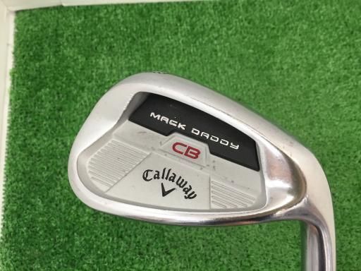 キャロウェイ MACK DADDY CB クロムメッキ 48° 10° ウェッジ WG 純正特注シャフト フレックスS メンズ 男性用 右利き 右用 Cランク ゴルフクラブ