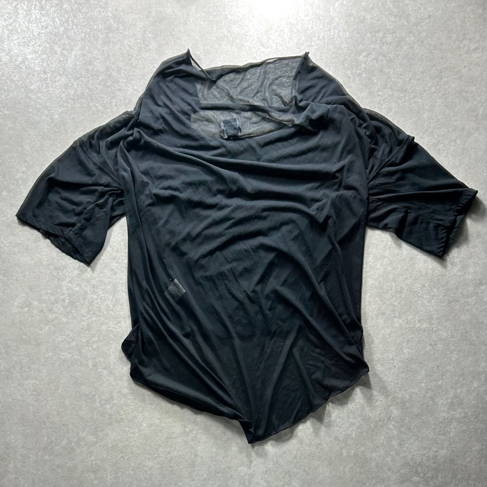 ミハラヤスヒロ メッシュ カットソー ブラウス