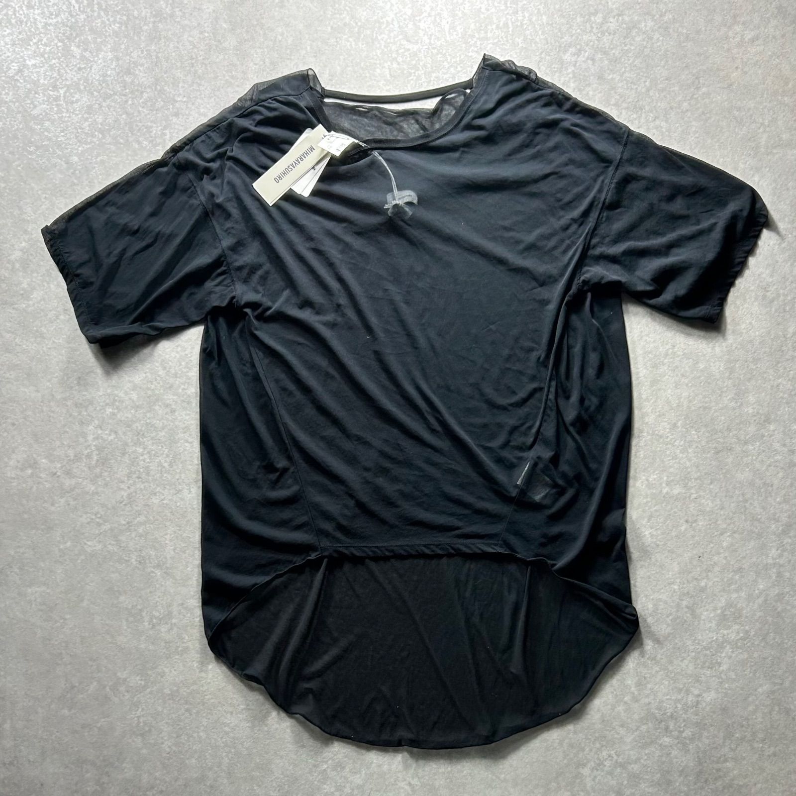 ミハラヤスヒロ メッシュ カットソー ブラウス