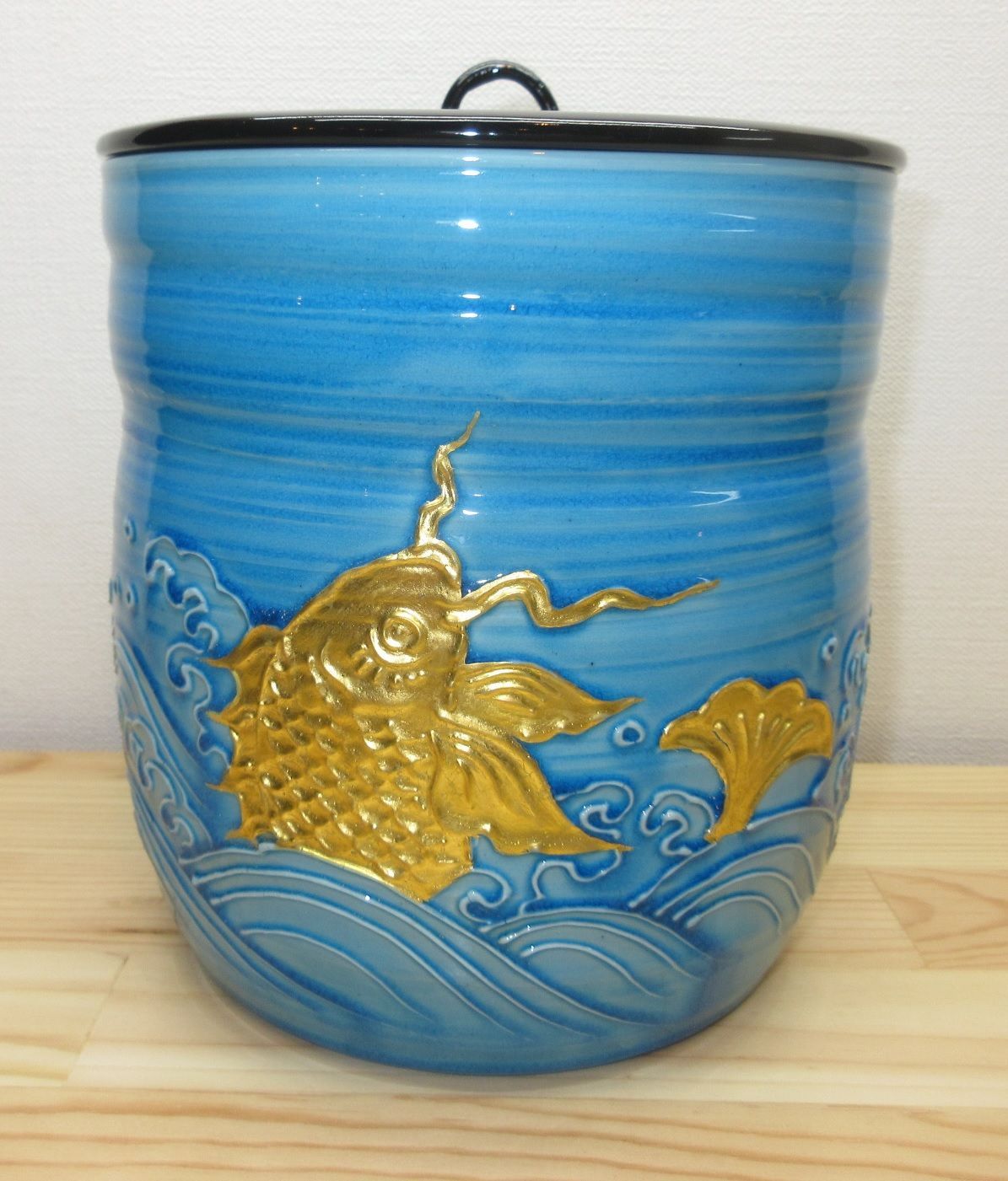 送料込【逢絢亭】茶道具 蓋置 京焼 浅黄交趾 水玉透し 永楽即全  共箱入り 送料込【逢絢亭】茶道具 蓋置 京焼 浅黄交趾 水玉透し 永楽即全 共