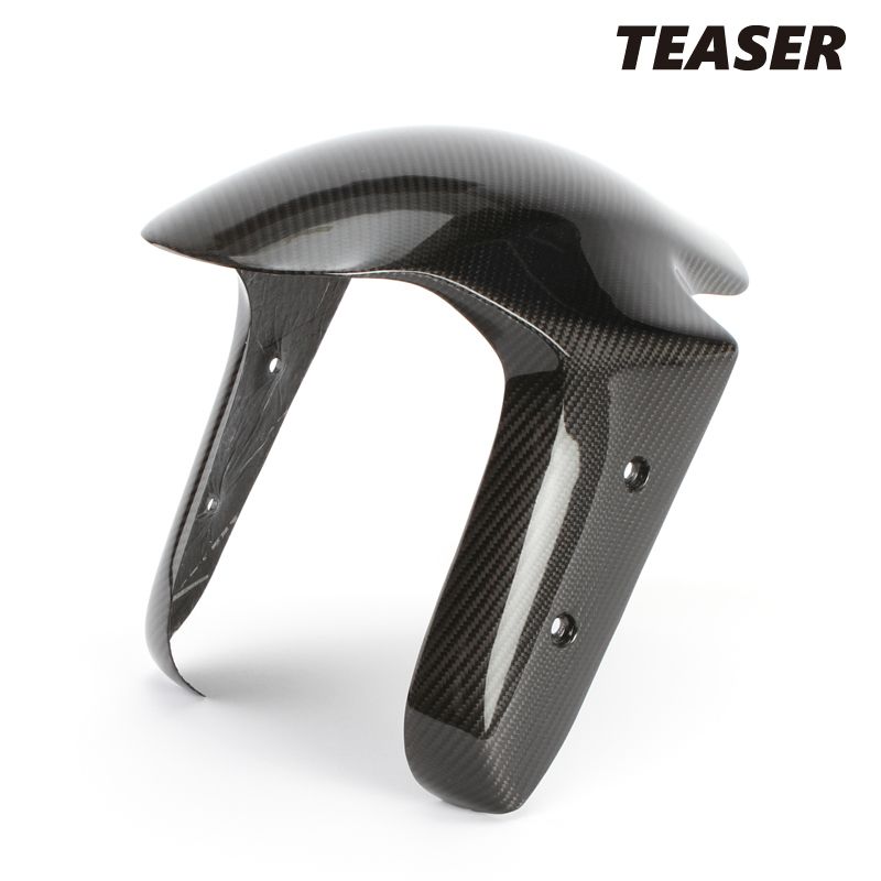 TEASER FFD12G FRONT FENDER DRY CARBON HG DUCATI PANIGALE V4|S 25- ティーザー カーボン フロント フェンダー