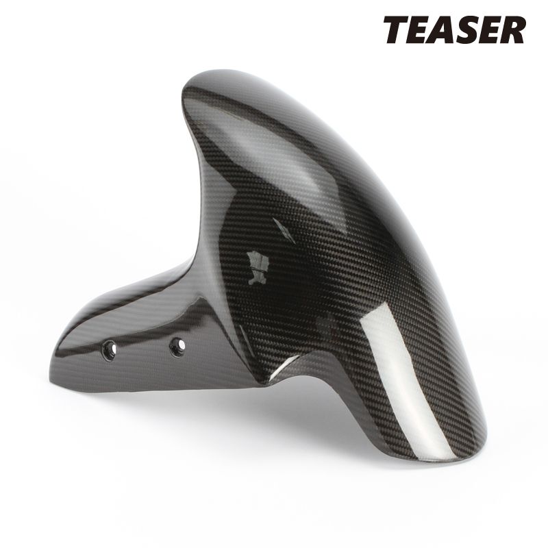 TEASER FFD12G FRONT FENDER DRY CARBON HG DUCATI PANIGALE V4 S 25- ティーザー カーボン フロント フェンダー