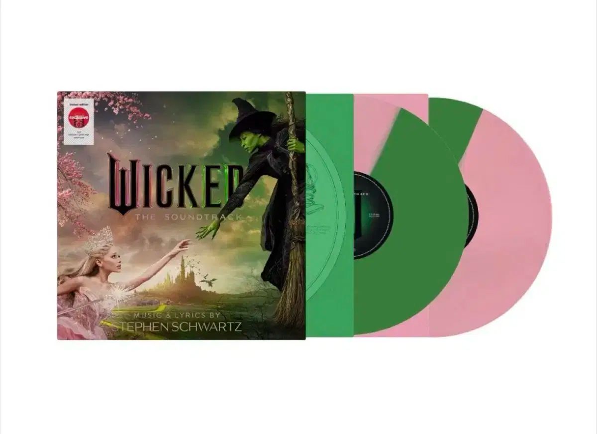 映画 邪悪な wicked ピンク グリーン 未開封 lp LP ヴァイナル ビニールレコード