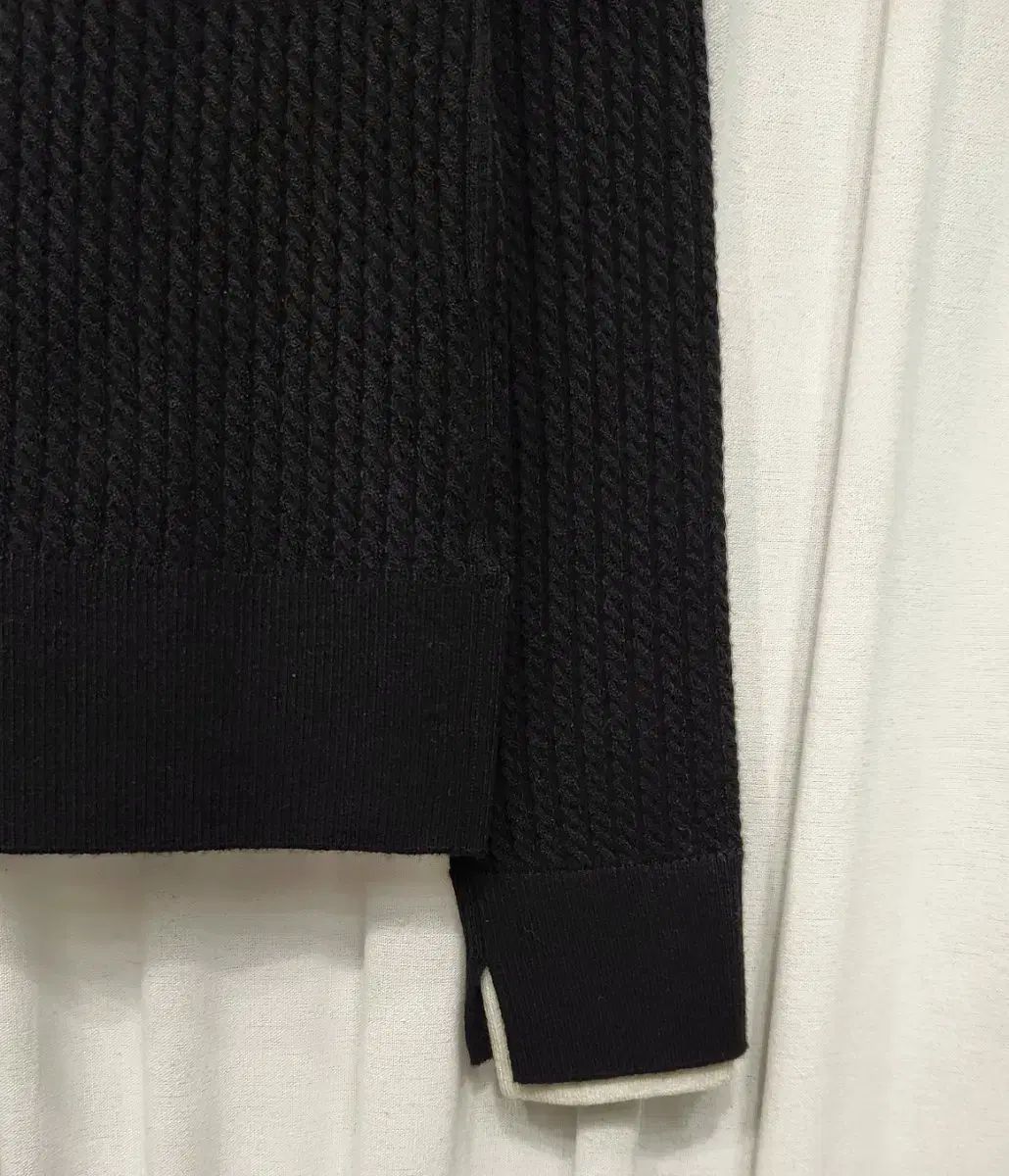 レディース ケーブルニット