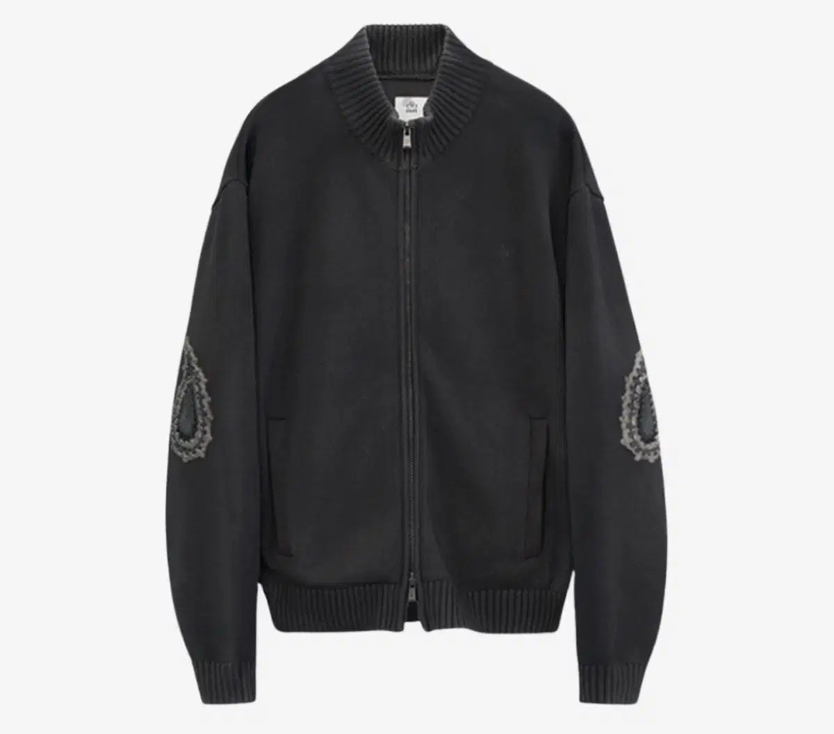 2 POLYTERUトラック ジップアップ チャコール