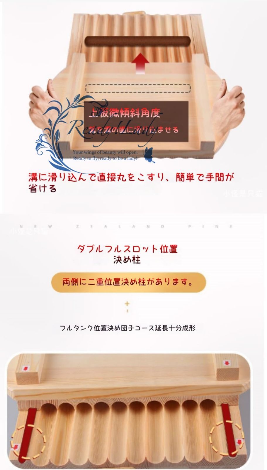 新登場手動タピオカパールメーカー タピオカビーズ成形機 直径15mm-3g|19mm-6g|22mm-9g オプション ダブルハンドルとスライド式バッフルデザイン ミルクティーショップ 家庭用キッチン用 22mm SKLAD-KIRPICHA_RU