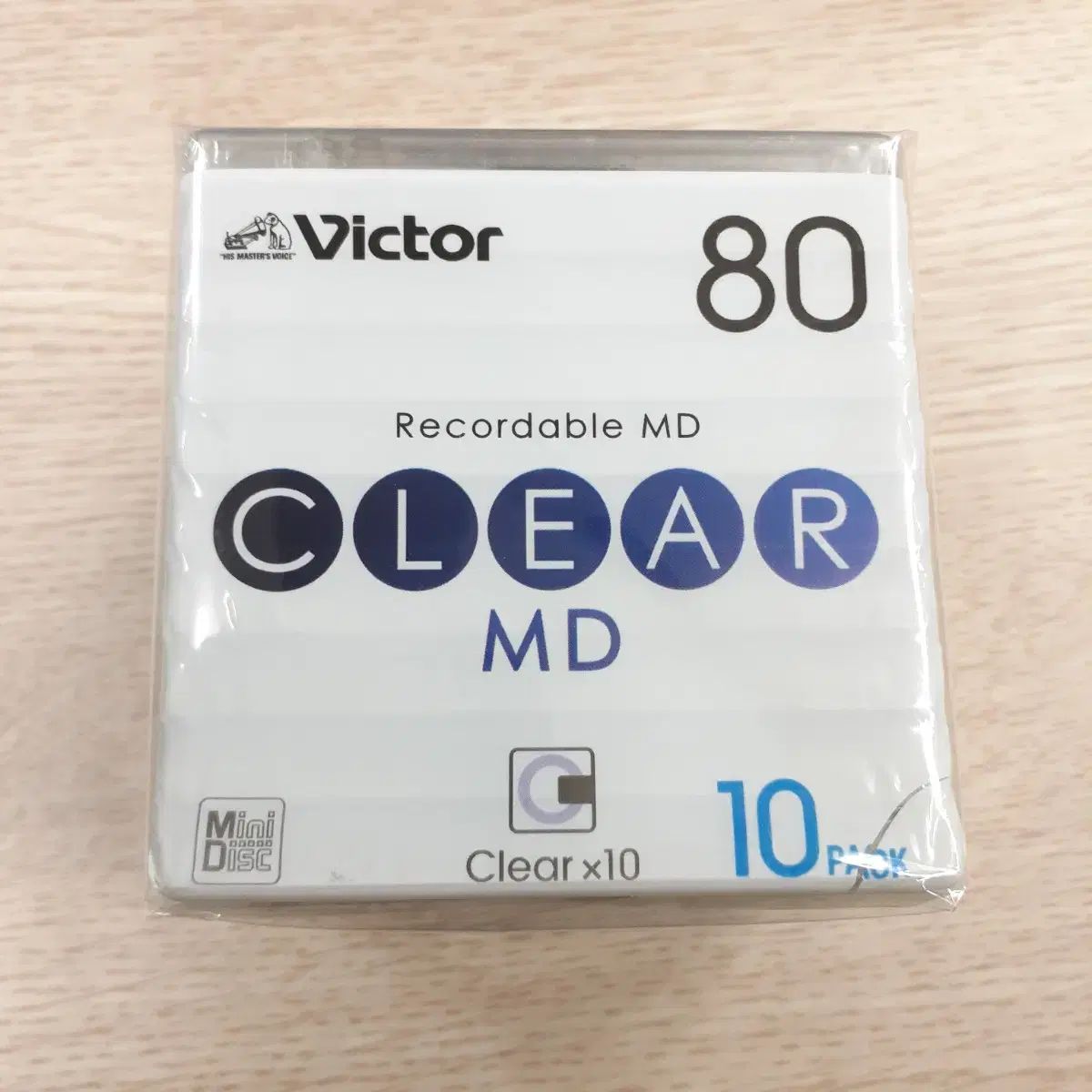 勝者 空虚さ MD 80 分 10 腸 1 パック ミニディスク 2