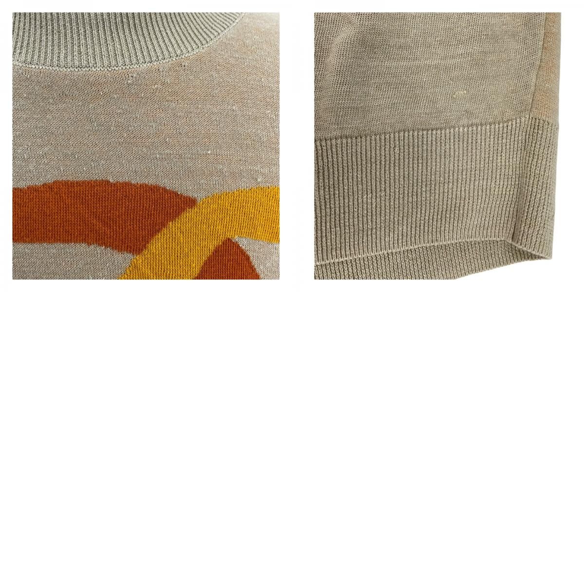 LOEWE ロゴデザインルーズニットセーター