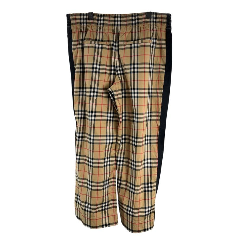 バーバリー BURBERRY チェック柄イージーパンツ 8040597 ブラウン コットン メンズ パンツ