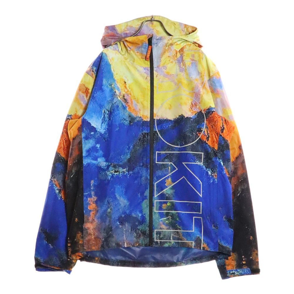 ROKIT (ロキット) 総柄 ジップアップ フーデッド マウンテンジャケット マルチ 914830