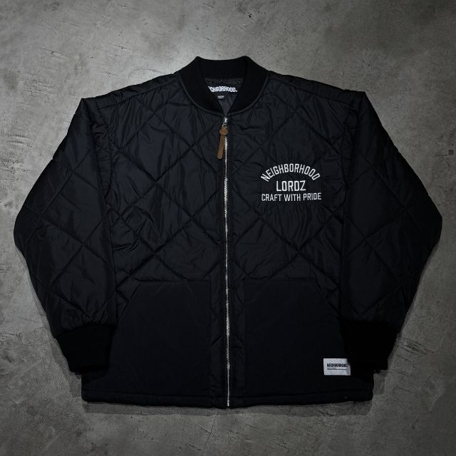 NEIGHBORHOOD 23AW LORDZ OF BROOKLYN QUILTED JACKET SIZE-M 232ZNH-JKM02S ネイバーフッド キルティング ジャケット 心斎橋店